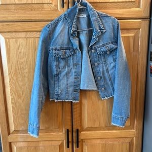 Jean cropped jacket
